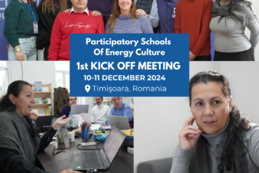 Participatory Schools Of Energy Culture - Kick-off Meeting, Timișoara, Romania